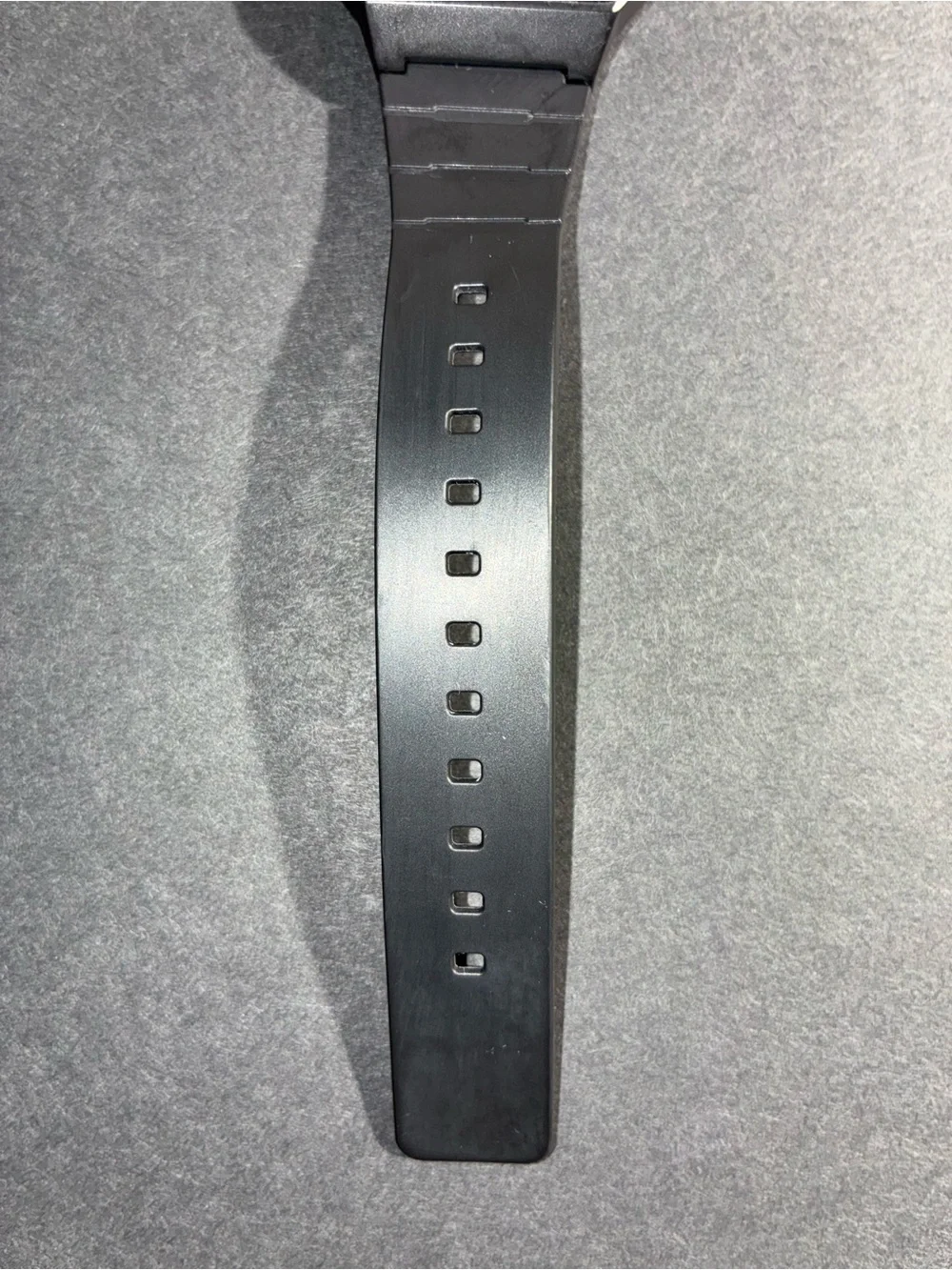 Casio Digital Watch - Black with Silver Accents